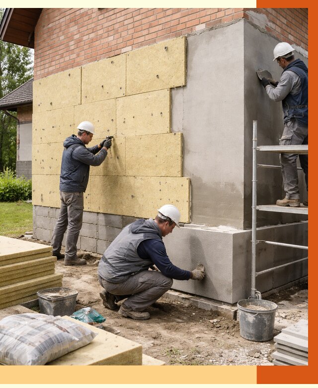 Утепление частного дома в Железногорске под ключ от 7753 руб/м2 — недорого | ТепломастерЖлр