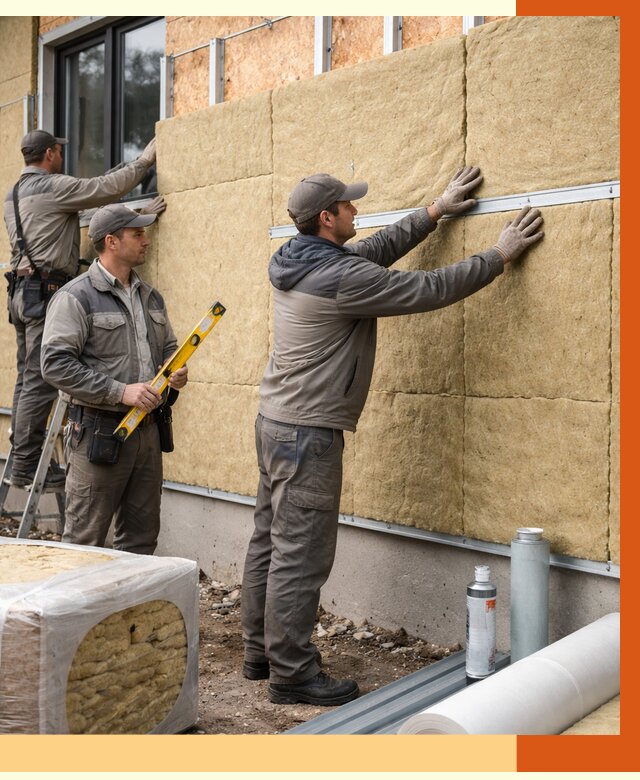 Утепление дома из SIP панелей в Железногорске от 6409 руб./м² под ключ | ТепломастерЖлр