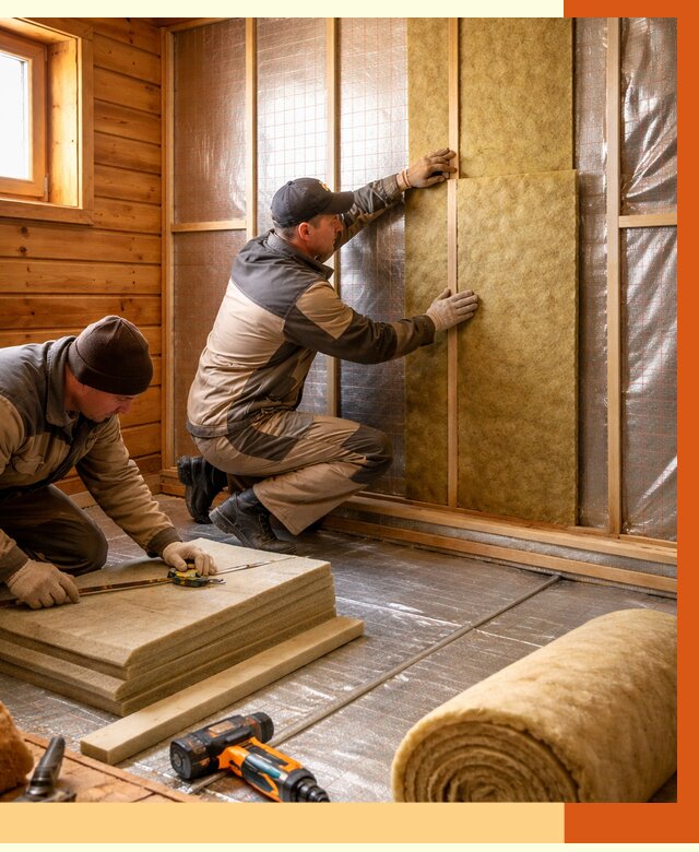 Утепление бани изнутри в Железногорске под ключ от 4342 руб./м² | ТепломастерЖлр