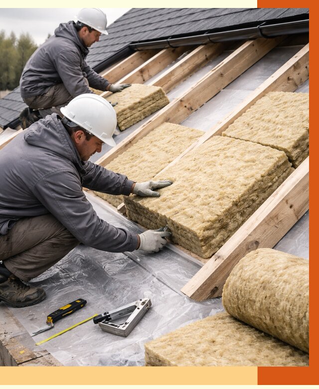 Утепление крыши в Железногорске от 1912 руб./м2 — комплексное утепление кровли | ТепломастерЖлр