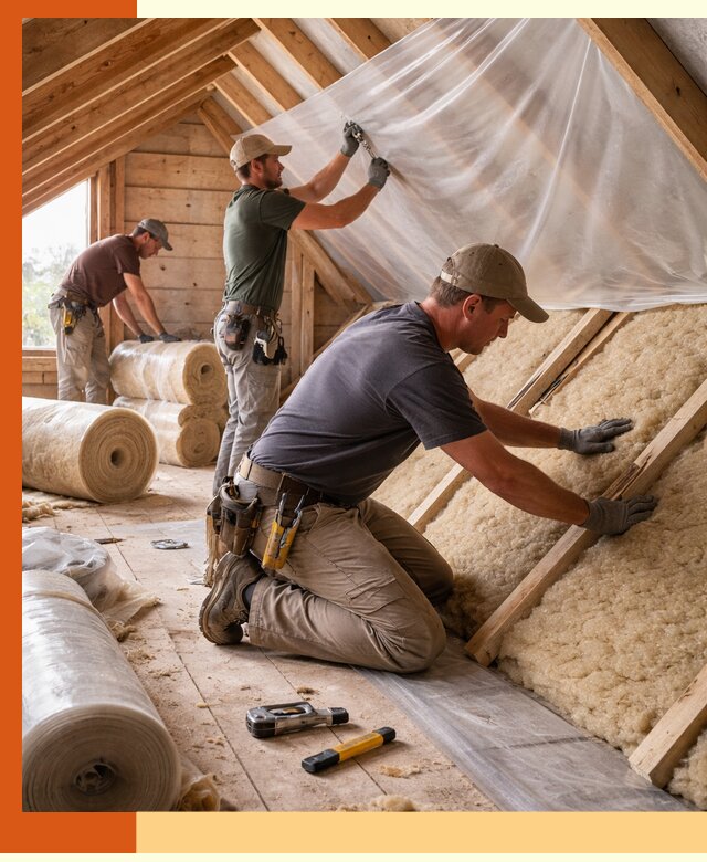 Утепление крыши изнутри в Железногорске: профессионально и надежно