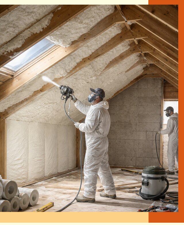 Утепление мансарды ППУ в Железногорске от 2843 руб./м² — заказать под ключ | ТепломастерЖлр