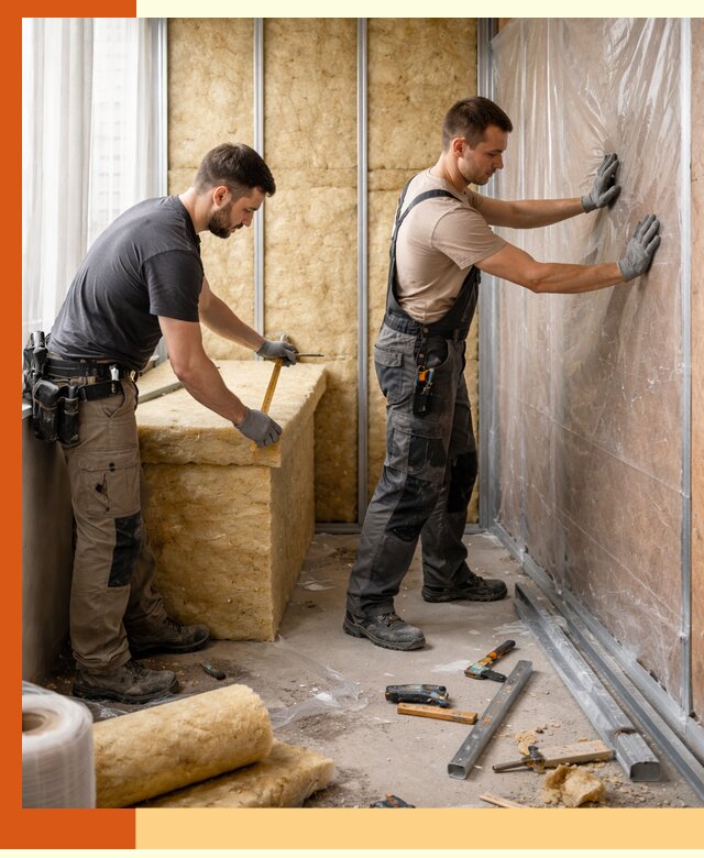 Профессиональное утепление лоджии в Железногорске эффективно и надежно