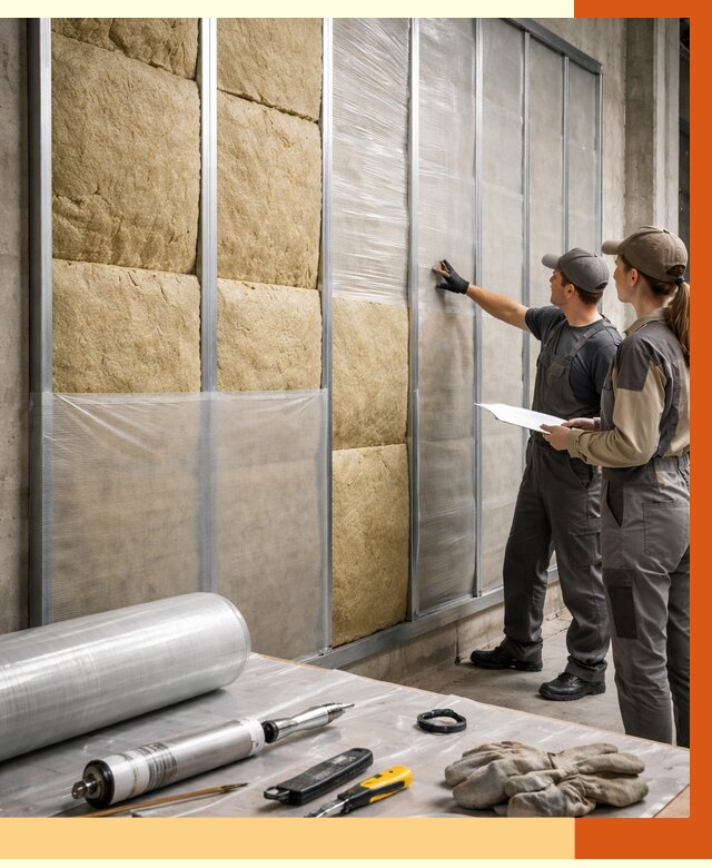 Утепление склада химсырья в Железногорске от 4652 руб. под ключ | ТепломастерЖлр