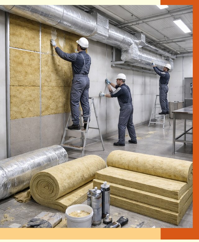 Утепление пищевого цеха в Железногорске от 12921 руб./м² — комплексно под ключ | ТепломастерЖлр