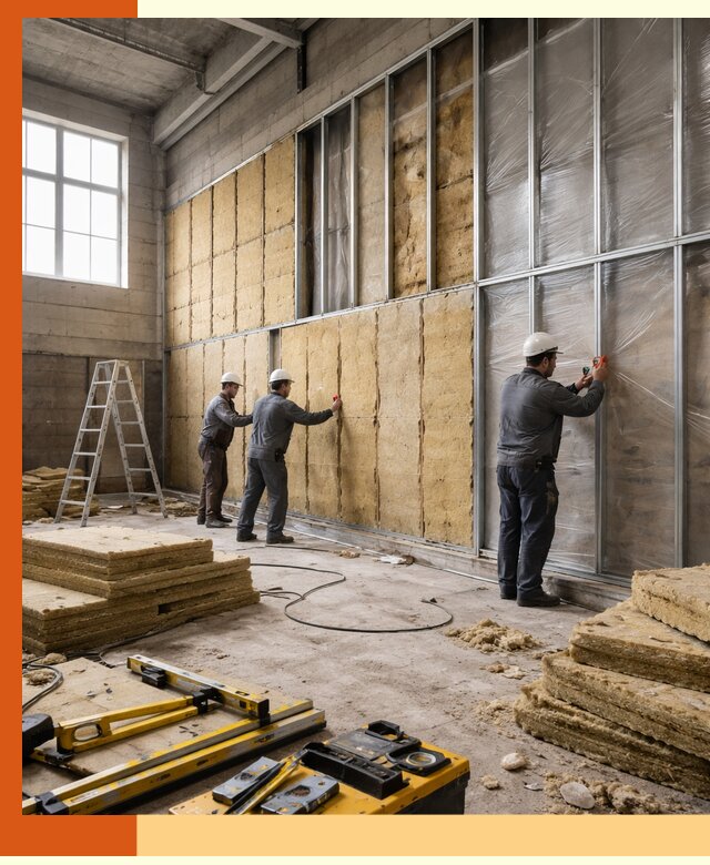 Утепление спортивного зала в Железногорске качественно и недорого