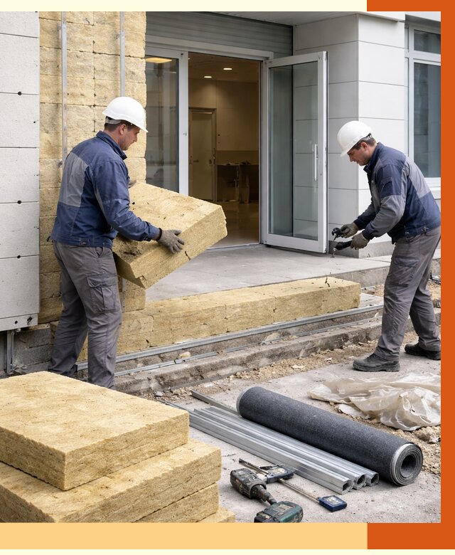 Утепление медицинского центра в Железногорске под ключ от 12921 руб./м² | ТепломастерЖлр