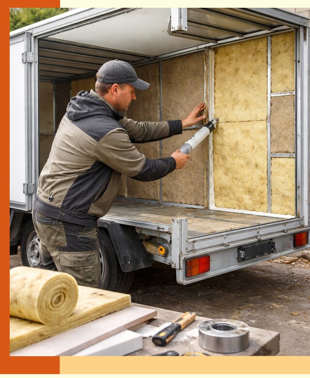 Профессиональное утепление прицепа в Железногорске для любых условий