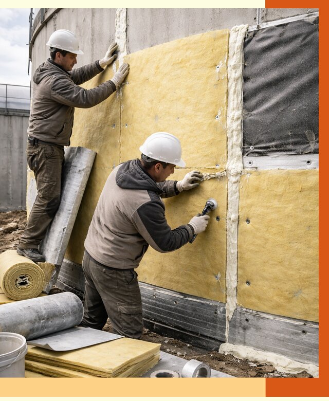 Утепление резервуара в Железногорске от 28427 руб/м2 — монтаж ППУ и комплекс под ключ | ТепломастерЖлр