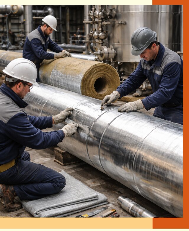 Утепление технологического оборудования в Железногорске от 4342 руб. за м2 | ТепломастерЖлр