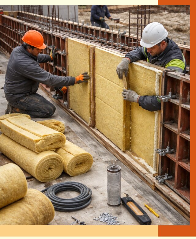 Теплоизоляция опалубки в Железногорске от 7443 руб. за м2 — услуги и монтаж | ТепломастерЖлр