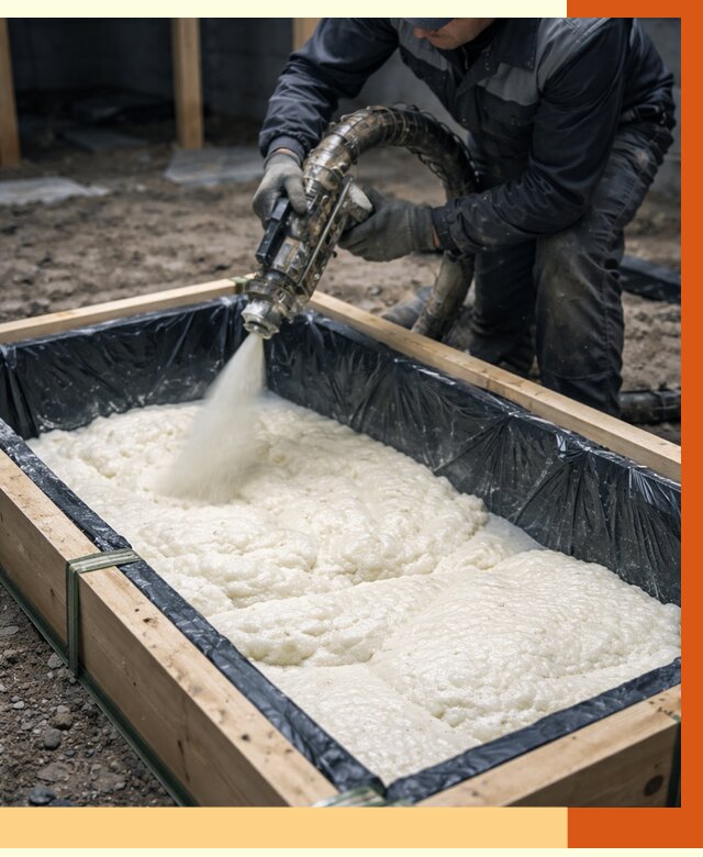 Заливка ППУ в формы в Железногорске от 2584 руб. — утепление форм под ключ | ТепломастерЖлр