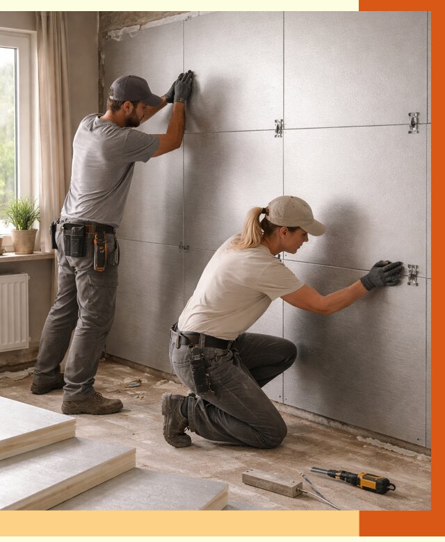 Утепление PIR панелями в Железногорске от 4342 руб. под ключ | ТепломастерЖлр