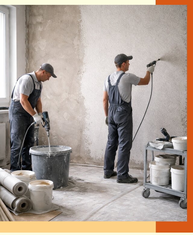 Утепление стен жидкой теплоизоляцией в Железногорске от 4342 руб/м² | ТепломастерЖлр