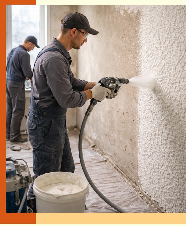 Утепление стен жидкой теплоизоляцией в Железногорске для квартир и домов