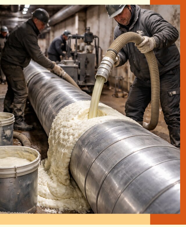 Утепление теплотрассы жидкой теплоизоляцией в Железногорске от 4342 руб. | ТепломастерЖлр