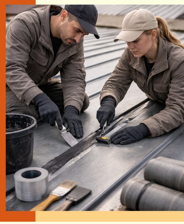 Гидроизоляция фальцевой кровли в Железногорске качественно и надежно