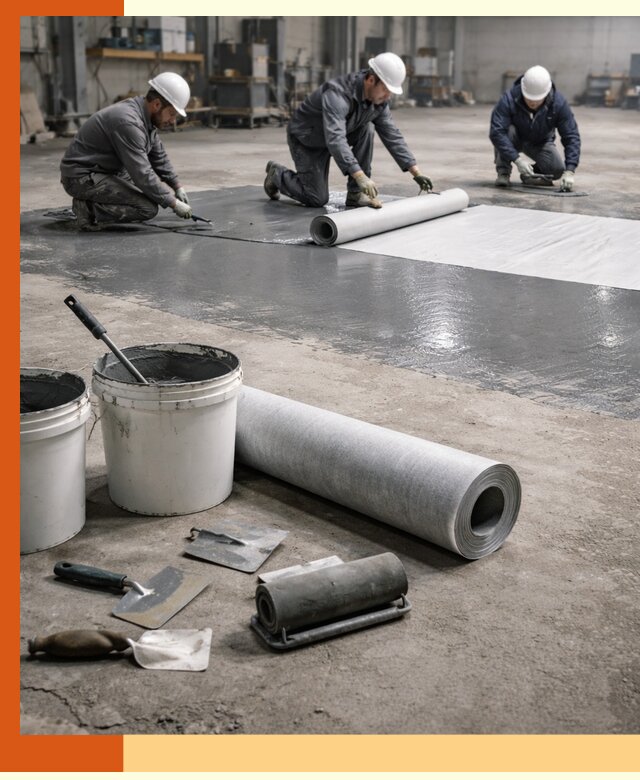 Гидроизоляция промышленного пола в Железногорске — защита и долговечность