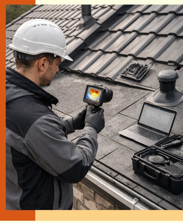 Тепловизионное обследование кровли в Железногорске для выявления дефектов