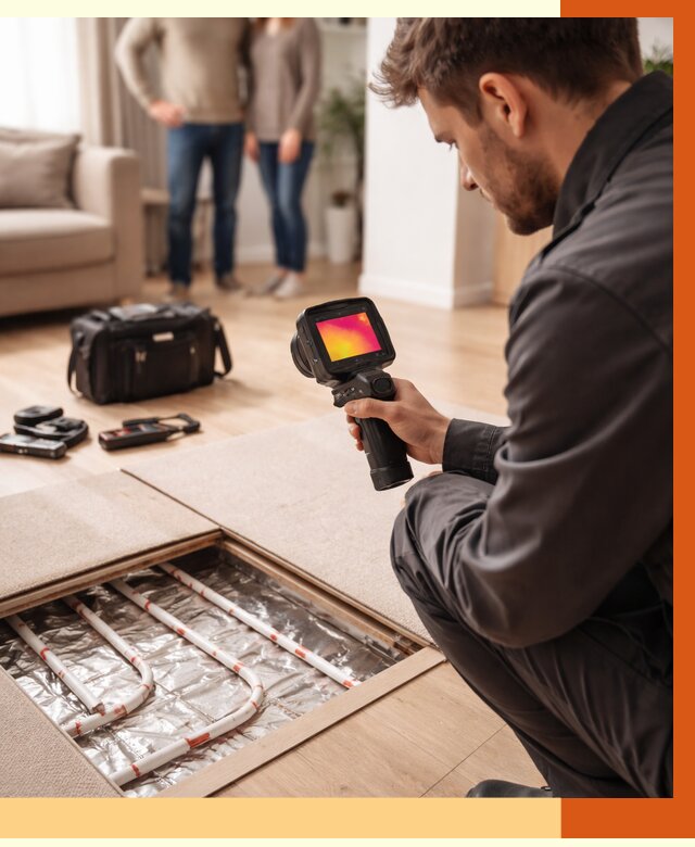 Тепловизионное обследование теплого пола в Железногорске от 4652 руб. — ТепломастерЖлр