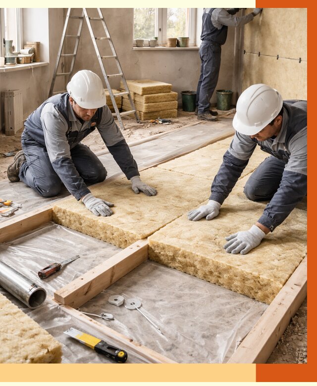 Восстановление теплоизоляции в Железногорске от 8786 руб. — ремонт утепления под ключ | ТепломастерЖлр