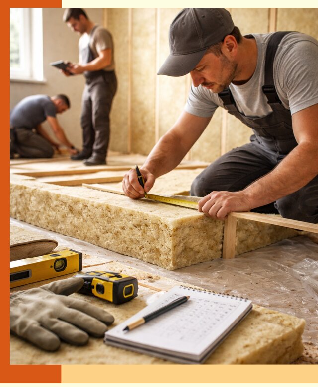 Расчет толщины утеплителя для зданий и помещений в Железногорске