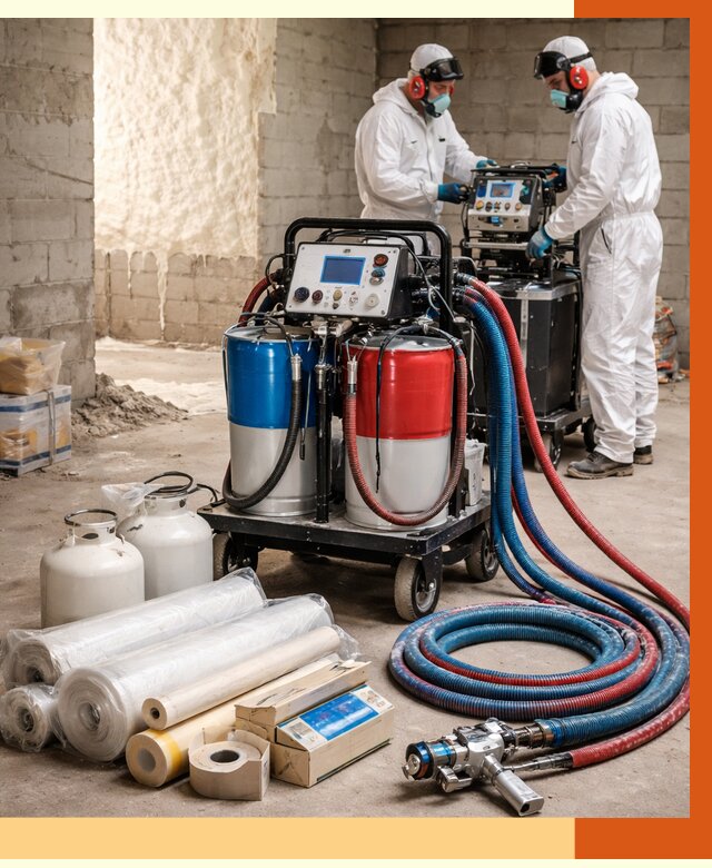 Аренда установки для напыления ППУ в Железногорске от 36180 руб. | ТепломастерЖлр